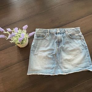 7 for all man kind jean skirt- Size 29